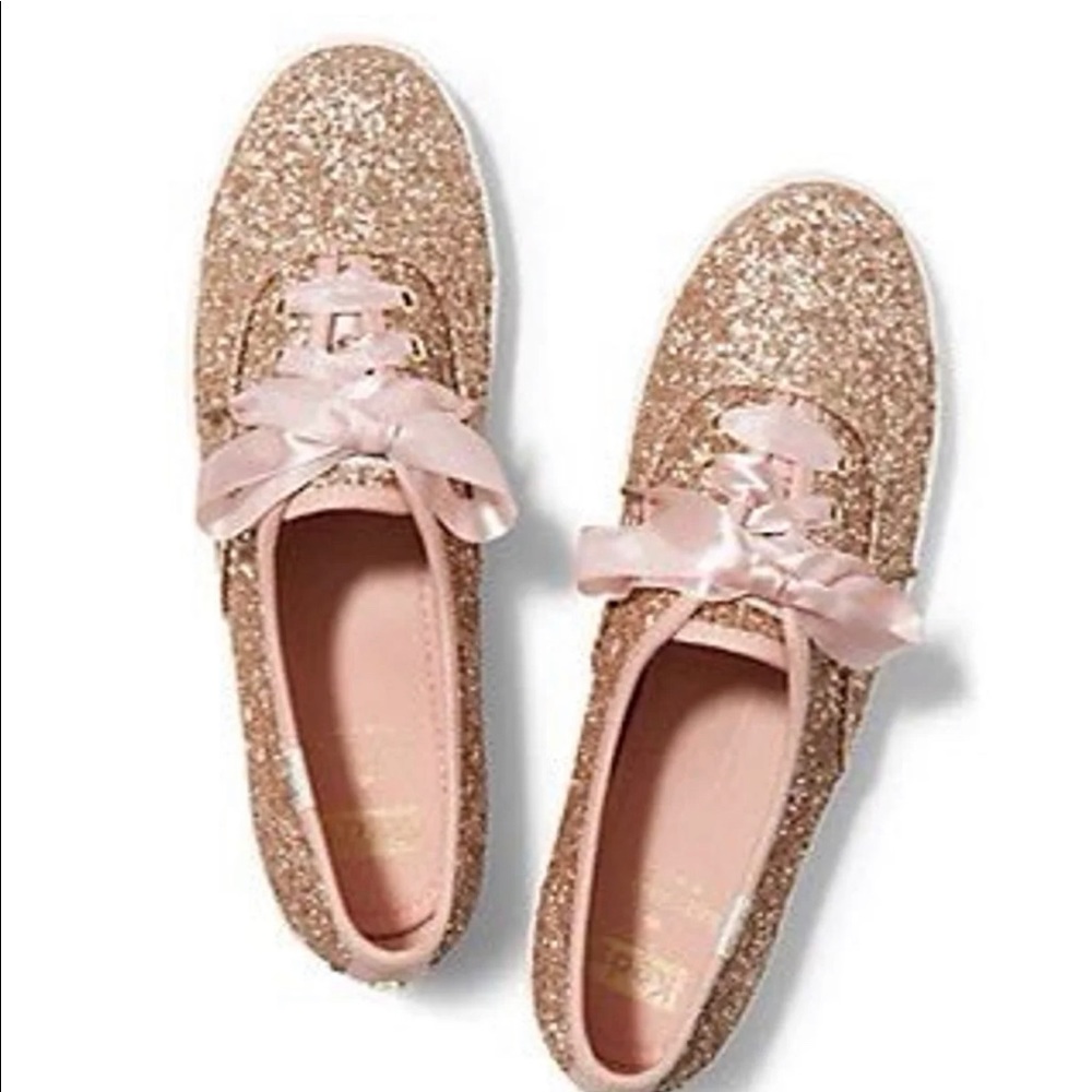 SOLD ‼️ Rose Gold Kate Spade Sneakers NWOB  ✨